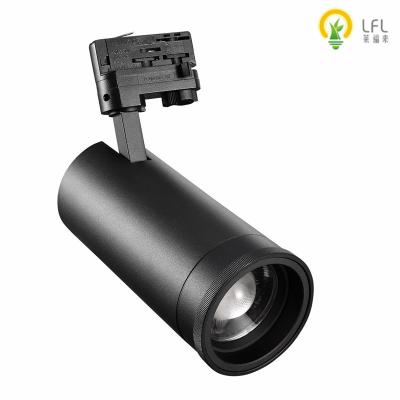 China D90mm Zoomable Dimmable Swithes Led Track Spotlights With 5 Years Warrenty for sale
