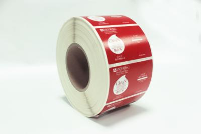Chine Étiquettes cosmétiques imprimables en rouleaux étiquettes en pot de lotion étiquettes hydrofuges à vendre