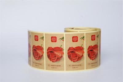 China Customizable Kraft Self Adhesive Paper for sale