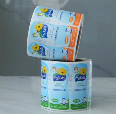 China Etiquetas adhesivas con crema de recubrimiento UV en venta