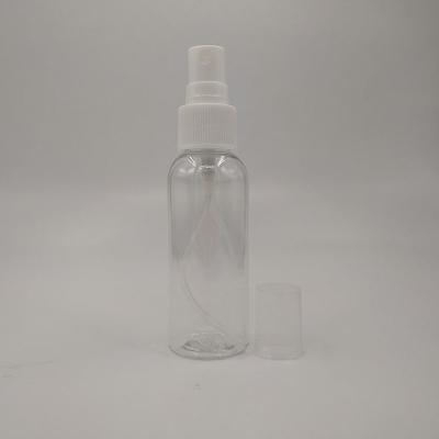 China 100ml 120ml 200ml Clear Heavy-bottom Cosmetics Bottle Heavyweight PET Bottle Spray Dropper PET Plastic Bottle for sale