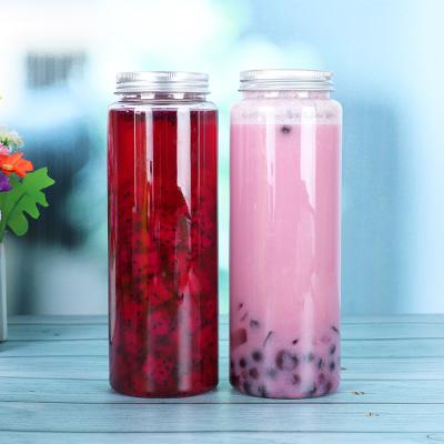Китай Plastic Milk Tea Bottles with Capacity of 120ml 250ml 350ml 500ml 1000ml in Clear продается