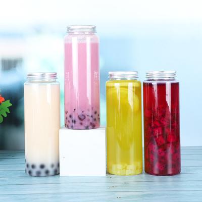 Китай Plastic Milk Tea Bottles with Capacity of 120ml 250ml 350ml 500ml 1000ml in Clear продается