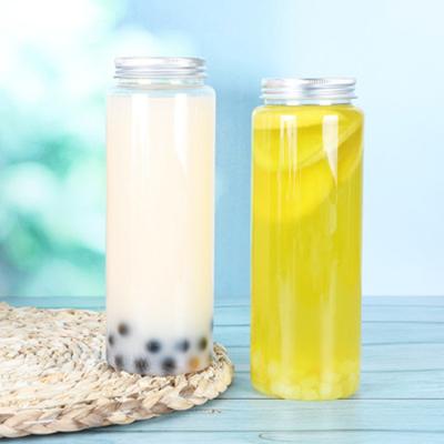 Китай Plastic Milk Tea Bottles with Capacity of 120ml 250ml 350ml 500ml 1000ml in Clear продается