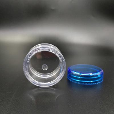 China Smooth Surface Customized Logo Plastic Cosmetic Jar with Customized Printing and Surface for sale