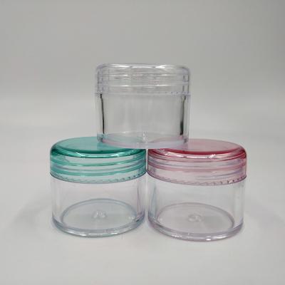 China Transparent Plastic Beauty Jar The Perfect Cosmetic Packaging Solution for sale