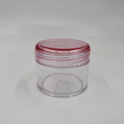 China Transparent Plastic Beauty Jar The Perfect Cosmetic Packaging Solution for sale