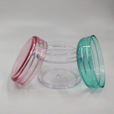 China Transparent Plastic Beauty Jar The Perfect Cosmetic Packaging Solution for sale