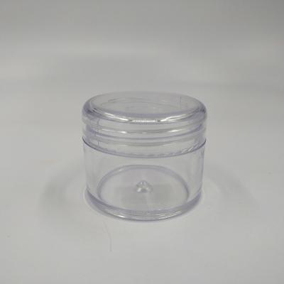 China Transparent Plastic Beauty Jar The Perfect Cosmetic Packaging Solution for sale