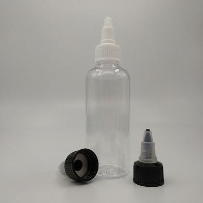 Cina Flacone Squeeze con Punta ad Ago di Alta Qualità, Flaconi in Plastica per Alimenti con Tappo a Vite, Flacone Applicatore con Punta ad Ago con Sconto in vendita