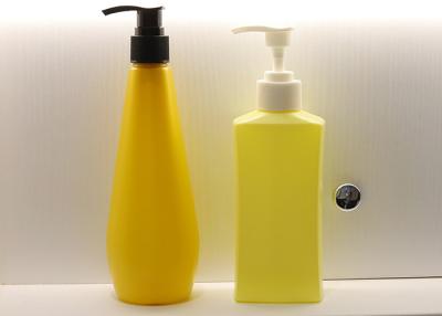 China Yellow Empty 250ml Liquid PET Bottle 250ml Screen Printing ISO9001 for sale