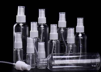 China Empty Plastic Cosmetic Spray Bottles 30ml 50ml 100ml for sale