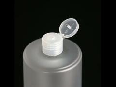 Kosmetischer HAUSTIER leerer 500ml Plastikglattes zylinderförmiges Pumpflasche-16oz