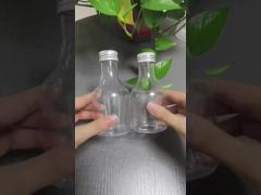 50ml 100ml 150ml PETスクリューキャップ付きプラスチックボトル(果実酒、ジュース用)