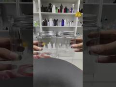 Empty Storage Bottles Jars Container with Aluminum Lids for Grain Nut Storage