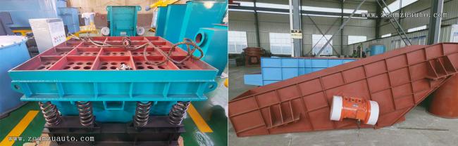 Foundry vibration sand machine