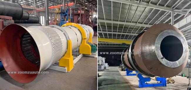 Rolling screening equipment for casting sand