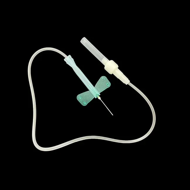 China Manufacture Safety Butterfly Needle Blood Draw Sampling Collection Needle