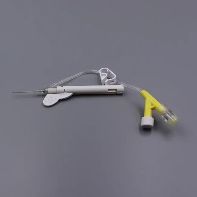 Disposable Single Used Hospital Butterfly Vacuum Blood Collection Needle 21g 23G with CE ISO