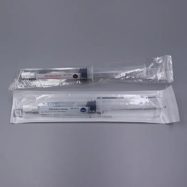 Saline I. V. Flush Syringe 0.9% Normal Nacl Saline Sterile Prefilled Syringe
