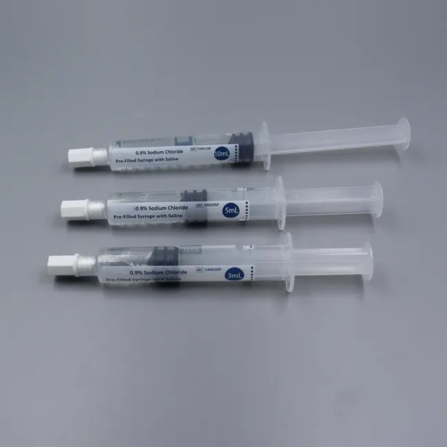 Saline I. V. Flush Syringe 0.9% Normal Nacl Saline Sterile Prefilled Syringe