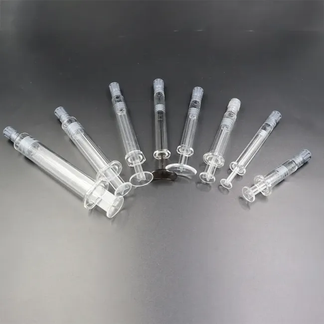 CE Approved Medical Non-Sterile Plastic Luer Lock Disposable IV Flush Prefilled Syringe