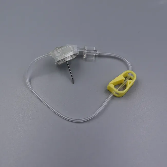 19g 20g 21g 22g Disposable Double Wings Safety Huber Needle