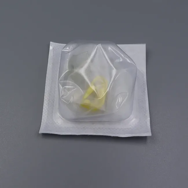 19g 20g 21g 22g Disposable Double Wings Safety Huber Needle