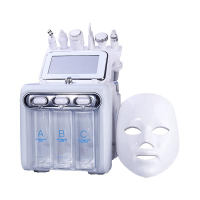 China 1Mhz Hydrafacial Cleaning Machine 7in 1 Hydrodermabrasion And Oxygen for sale