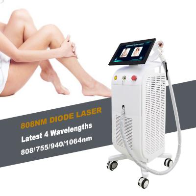 China 1000W 808nm Diode Laser Hair Removal Machine Fda Approved Permanent for sale