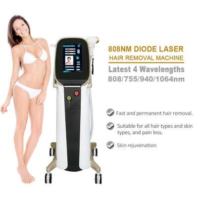 China 15.6In Commercial Diode Laser Hair Removal Machine 12 Bars 808nm for sale