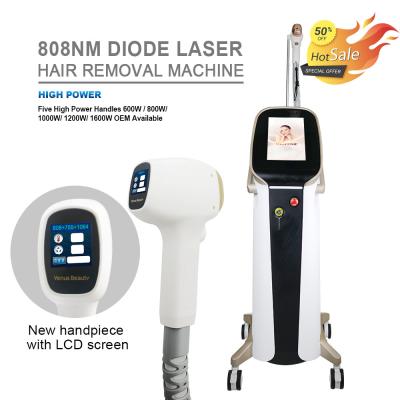 China retiro del pelo de la máquina 755nm 808nm 1064nm del retiro del pelo del laser del diodo 600w en venta