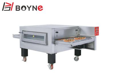 China Commercial Conveyor Electric Pizza Oven Stainless Steel 120~180 Pcs/Hour Deliver Automatically for sale