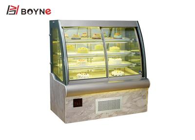 China 4- Tipo europeu mostra das camadas do refrigerador da exposição para a padaria, longa vida à venda