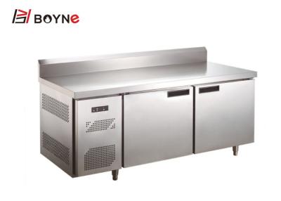 China Commercial Counter Top Fridge Defrost Automatically E - Coated Evaporator Embraco for sale