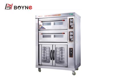 China Restaurant Industrial Baking Oven Double Deck 1300x835x1800mm Proofing Bread for sale