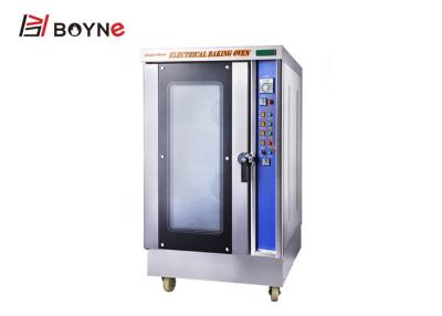 China Bakery Steam Industrial Baking Oven Convection 10 Pan 380V 18kw Digital Display Controller for sale