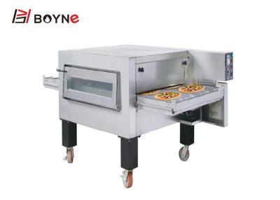 China Stainless steel Gas Conveyor Belt Pizza Oven Table Top High Thermal 50~300°C HD Visual Window use in bakery for sale