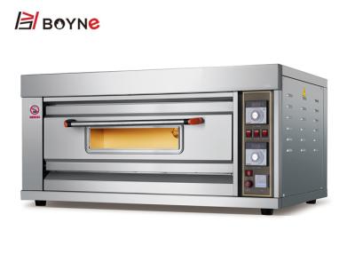 China 1 Deck Two Tray 6.6kw Industrial Baking Oven Easy To Clean for sale