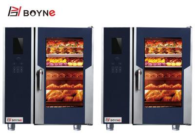 China 10 Tray Electric Combi Oven Steaming And Baking Multi Function For Kitchen for sale