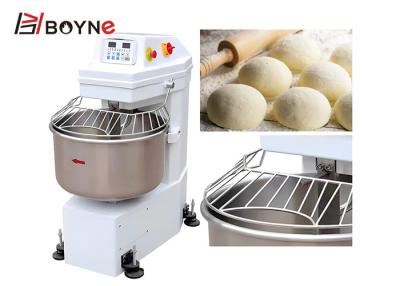 China 50L Electric Dough Mixer Vertical Touch Panel High Speed Bakery Kneading Equipments for sale