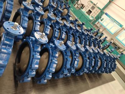 China Long Handle Water Butterfly Valve Pn16 SS316 ALBZ Electric Operated Liquid Valve for sale