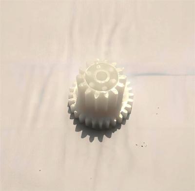 China Injecting Molding Plastic Molded Gears , Double Spur Gears For Electrical Lifting Beds for sale