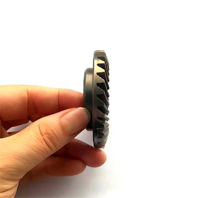 China 20CrMnTi Steel Spiral Bevel Gear , 2.5 Module High Strength Gear With Black Coating for sale