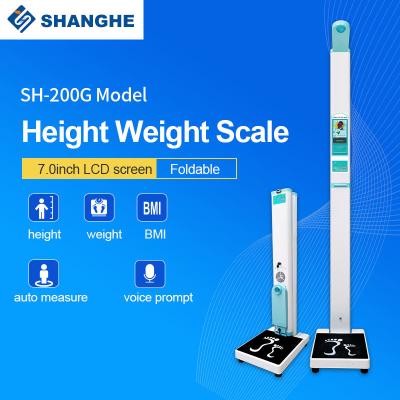 China Bmi Machine Vending Digital Height Weight Scale For Pharmacy SH-200G for sale
