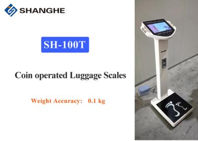China Smart Connected Electronic Luggage Scale , Multi Languages Heavy Duty Luggage Scale for sale