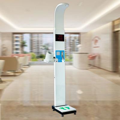 China Intelligent Weight Height Blood Pressure Scales AC240V LED HD 10.2 Inch for sale