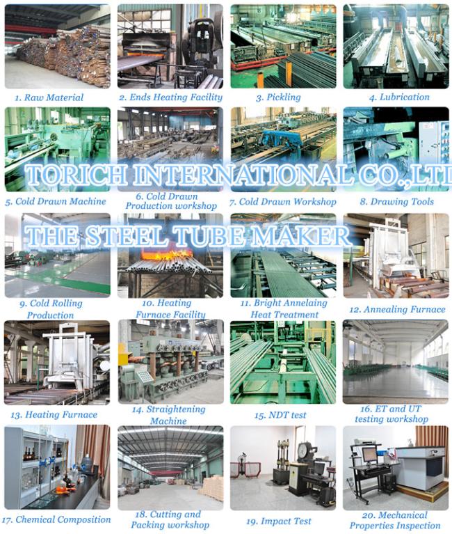 EN10305-1 E235 E355 +SRA +N Precision Steel Tube Cold Drawn Seamless Steel Tubing