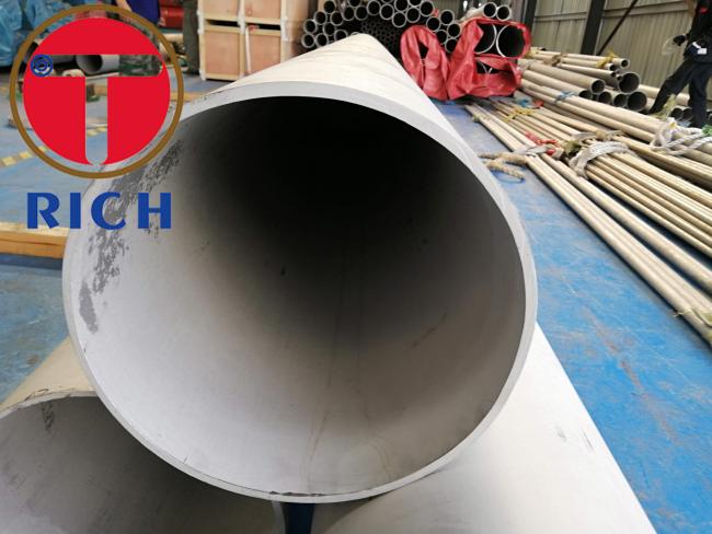AISI ASTM Grade 302 Big Diameter ERW Welded Stainless Steel Pipe For Oil Industry