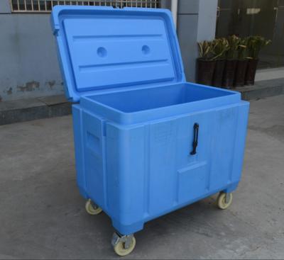 China Pequeños compartimientos portátiles del almacenaje del hielo seco del laboratorio del contenedor de almacenamiento de hielo seco en venta